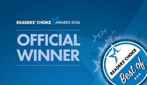 Official Winner for Readers' Choice Awards 2026